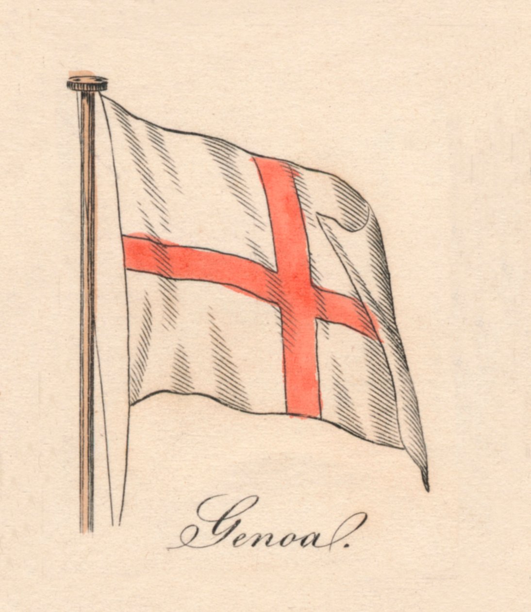 Genova, 1838 af Unbekannt