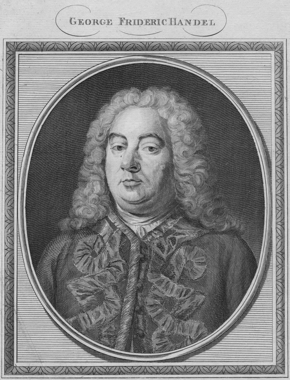 George Frideric Handel, 1785. af Unbekannt