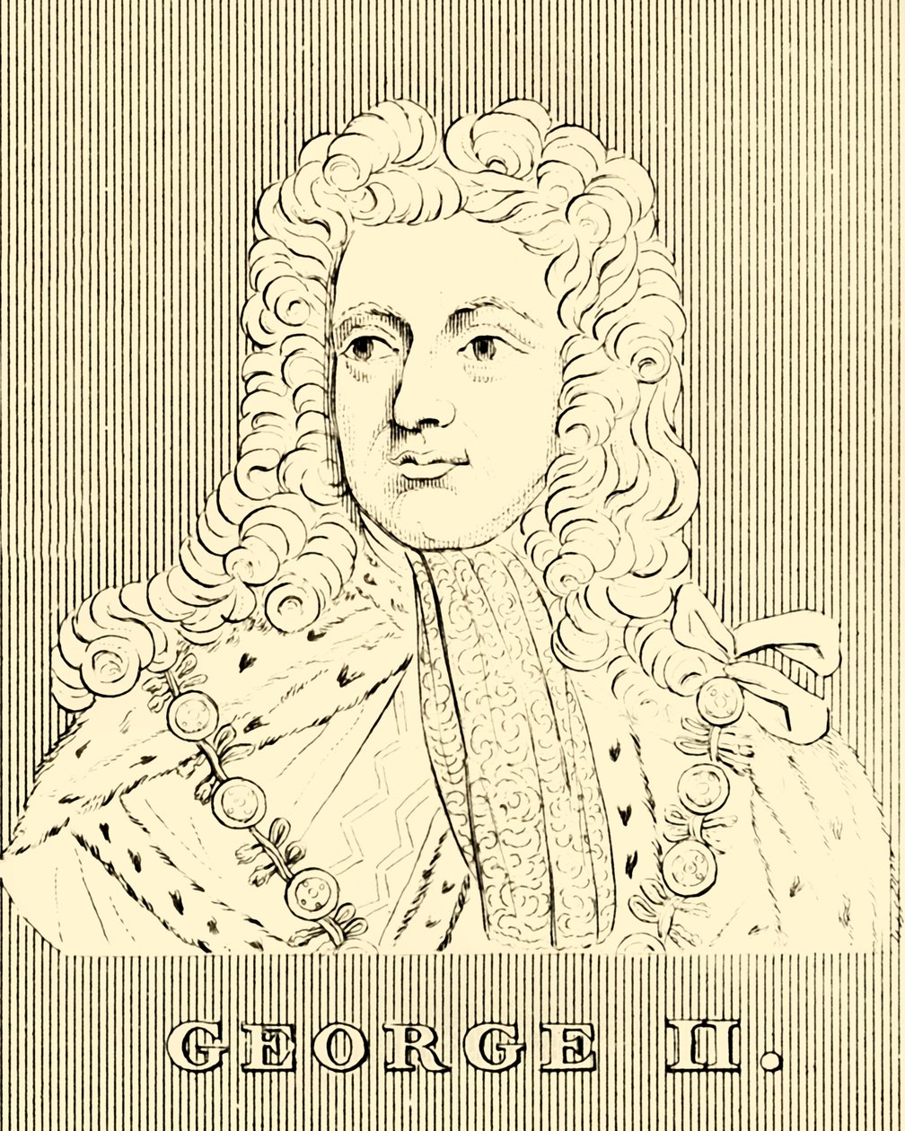 George II, 1683-1760, 1830. af Unbekannt