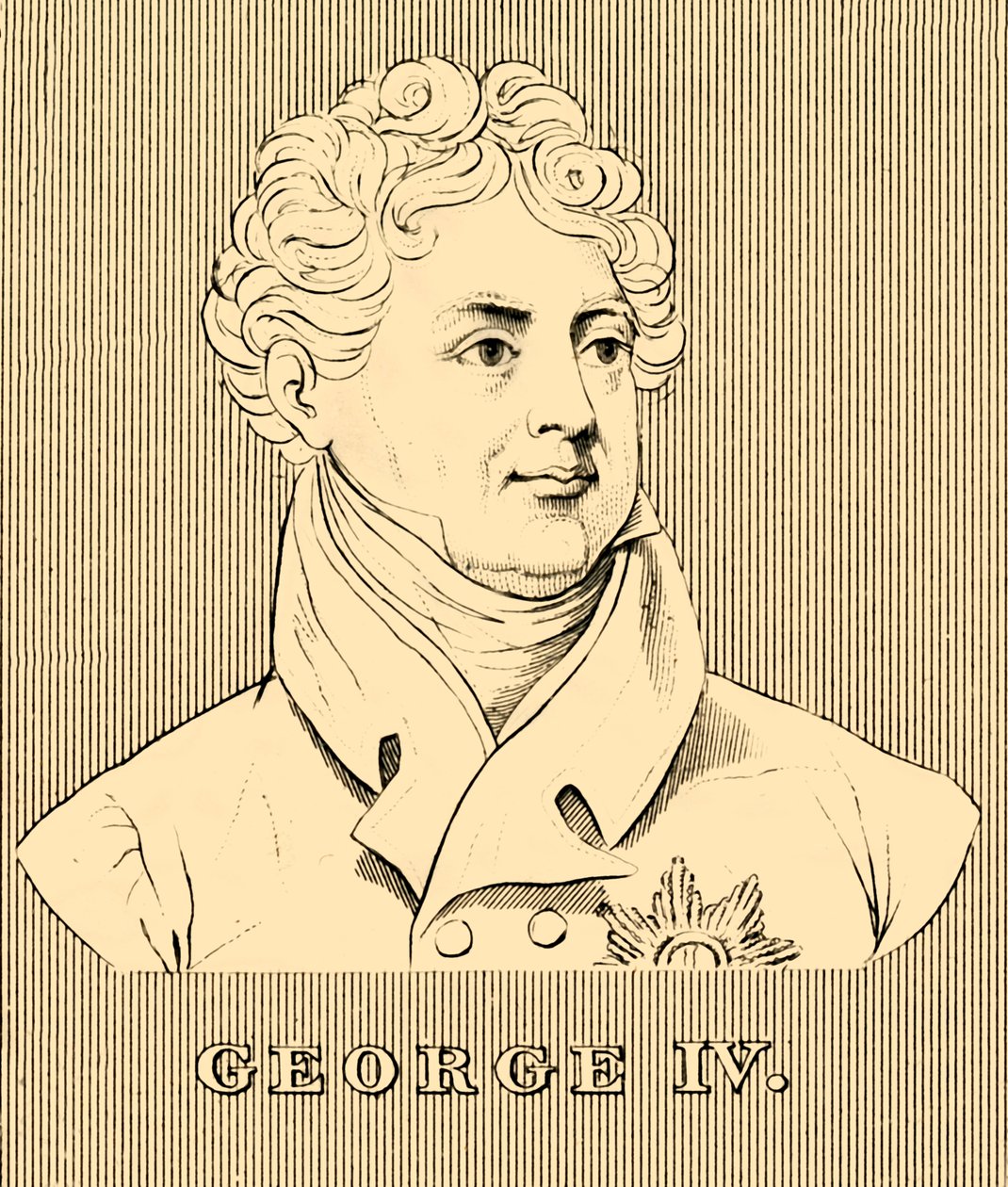 George IV, 1762-1830, 1830. af Unbekannt