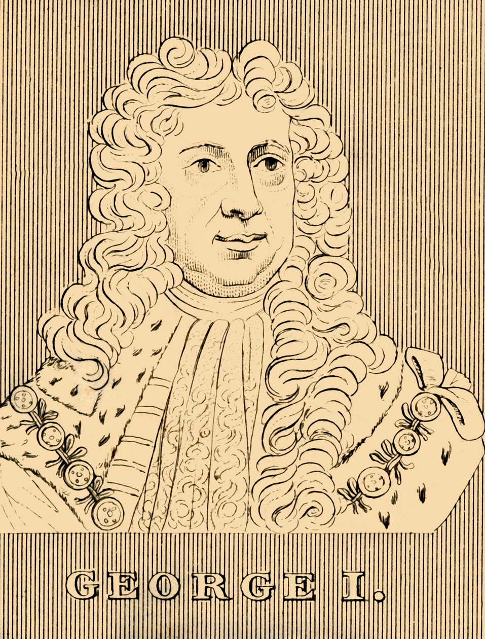 George I, 1660-1727, 1830. af Unbekannt