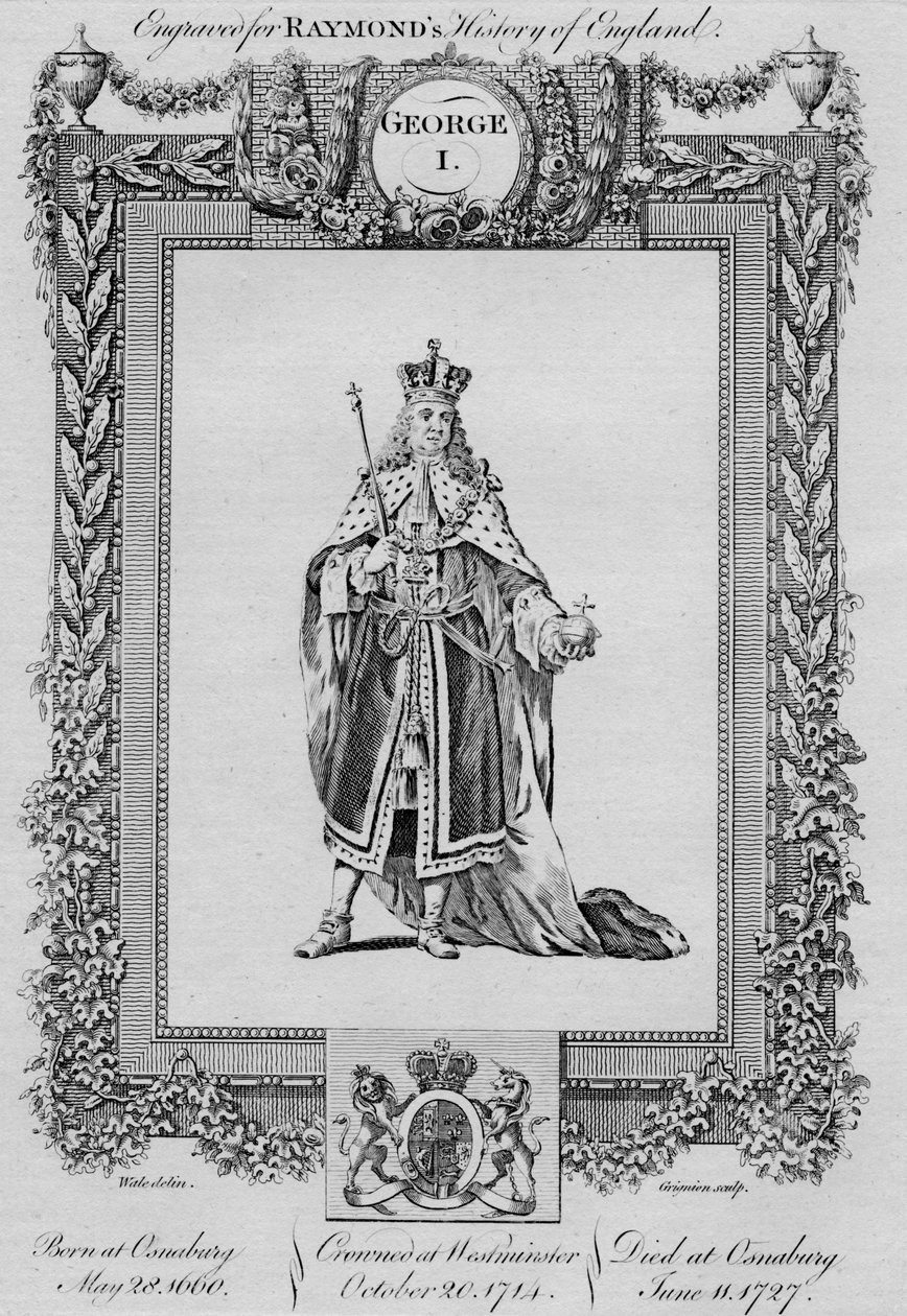George I, c1787 af Unbekannt