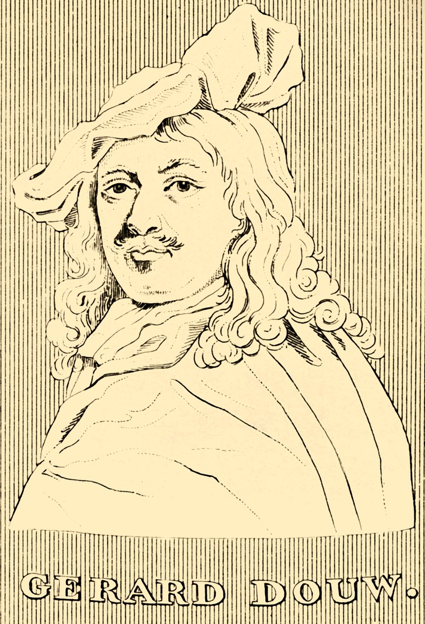 Gerard Douw, 1613-1675, 1830. af Unbekannt