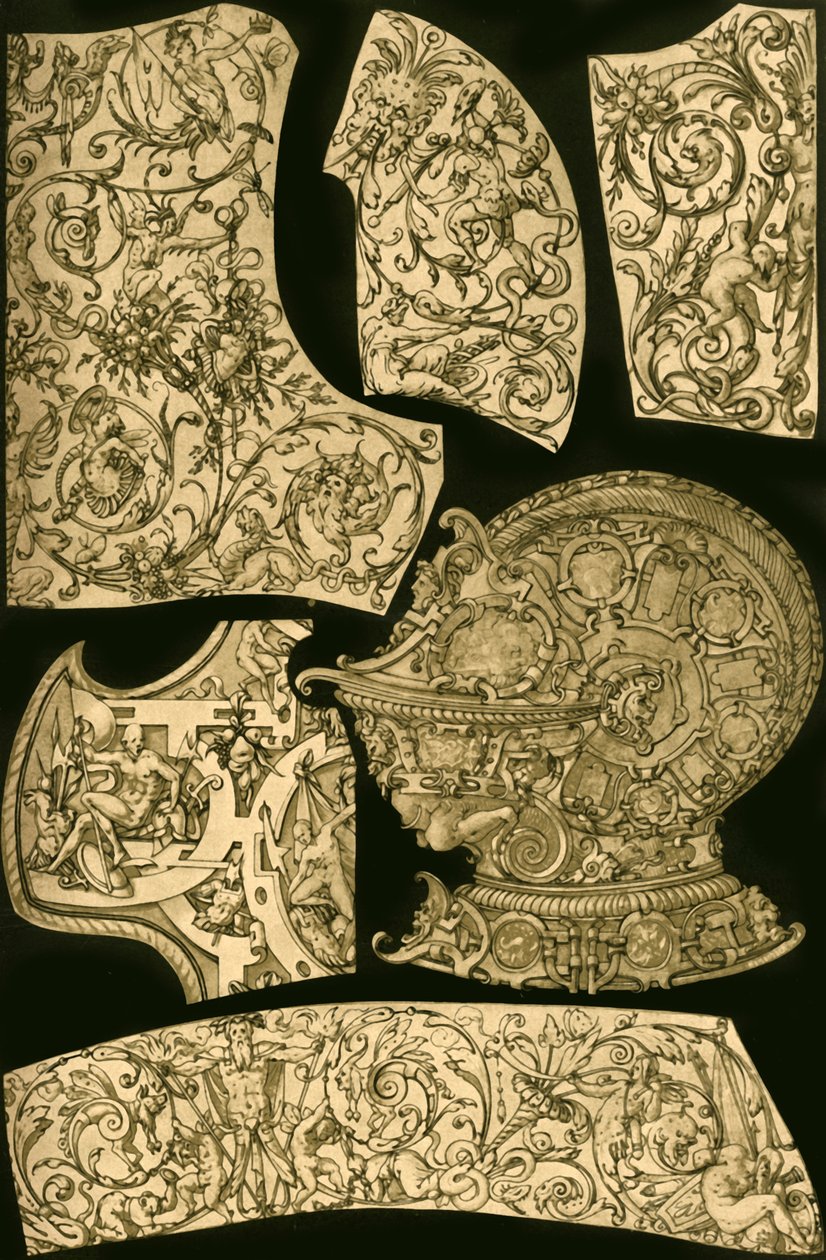 Tysk renæssancemetalværk, 1898. af Unbekannt