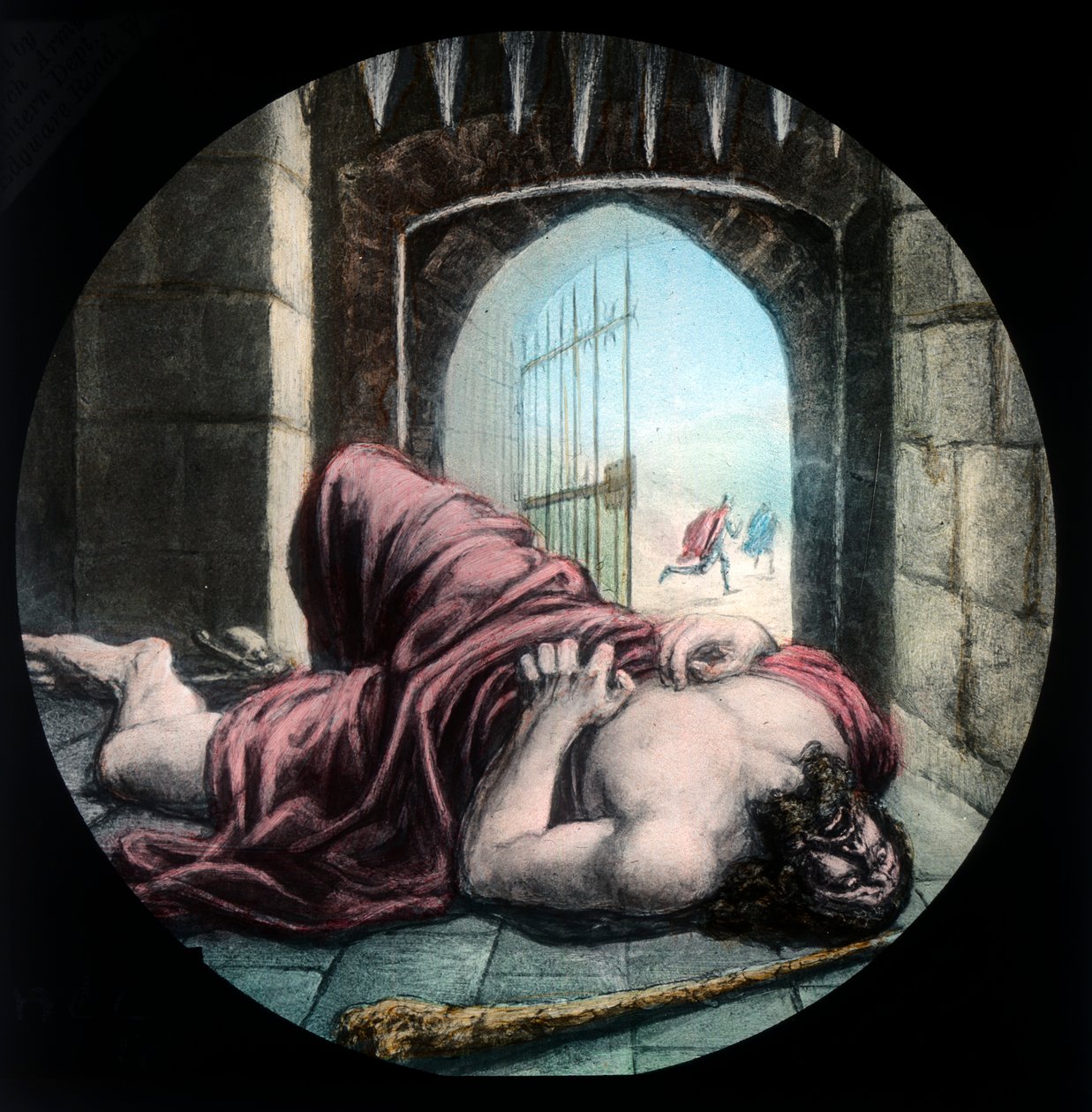 Giant Despair bliver dræbt, c1910. af Unbekannt