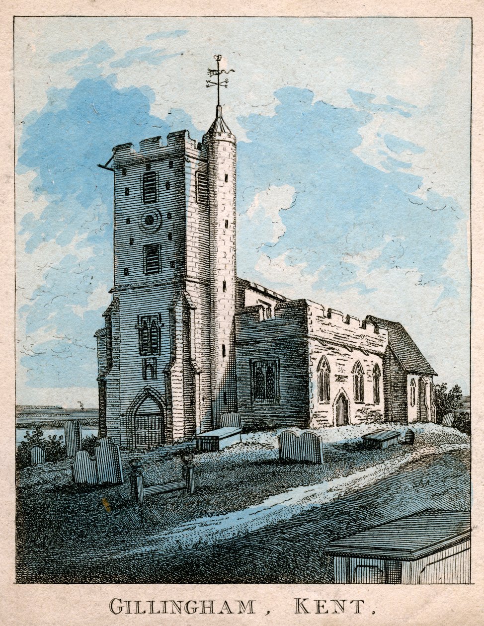 Gillingham, Kent, England, 1800-tallet af Unbekannt