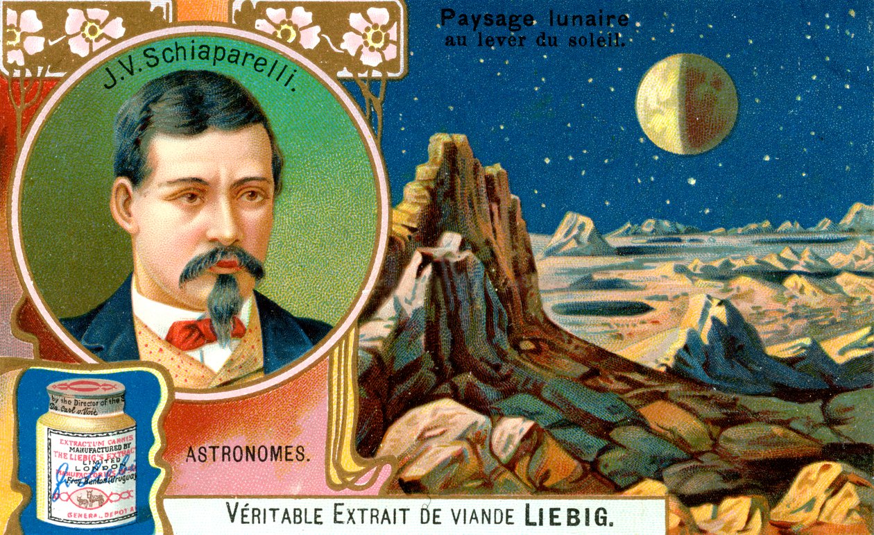 Giovanni Virginio Schiaparelli, italiensk astronom, c1900 af Unbekannt