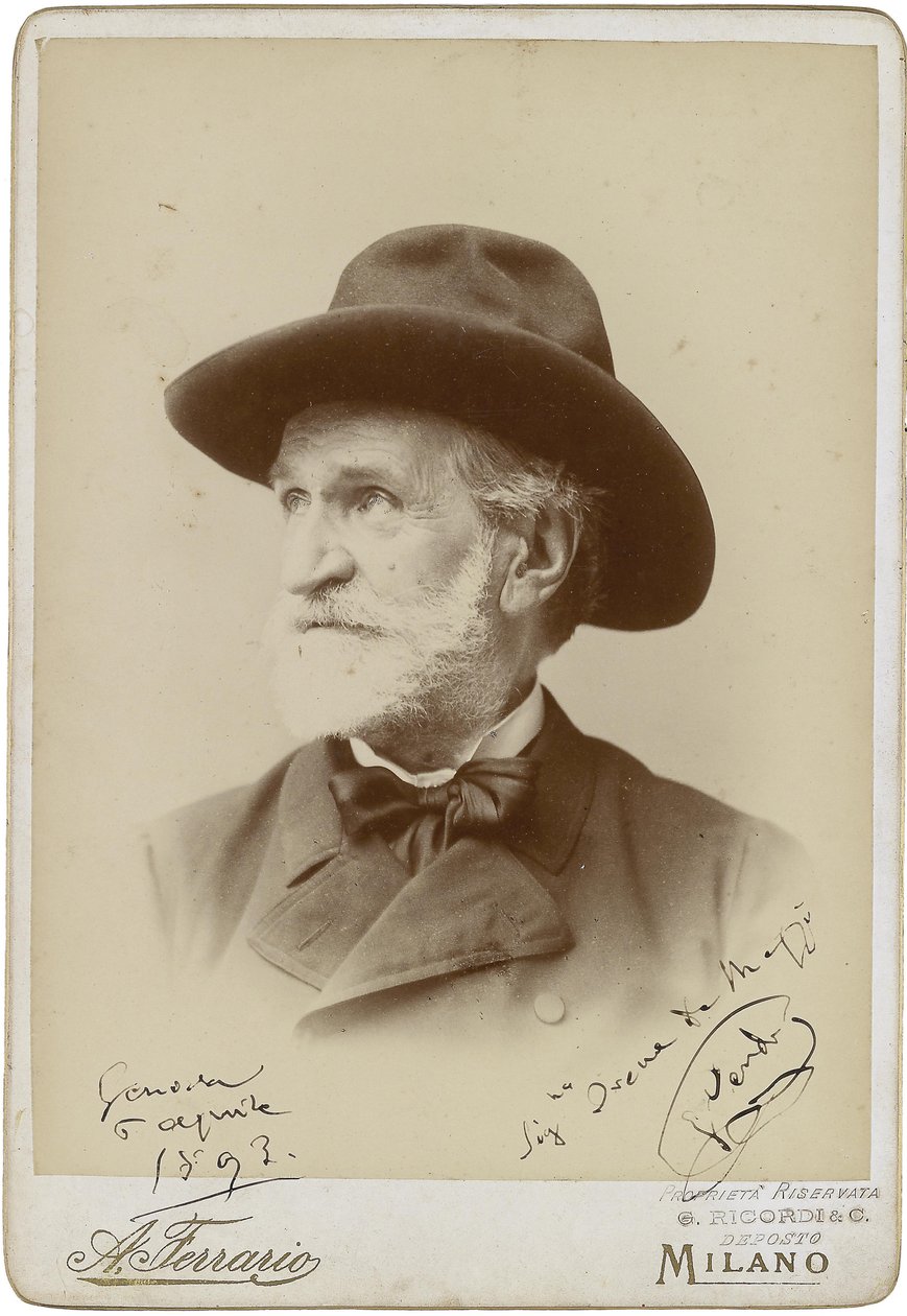 Giuseppe Verdi af Unbekannt