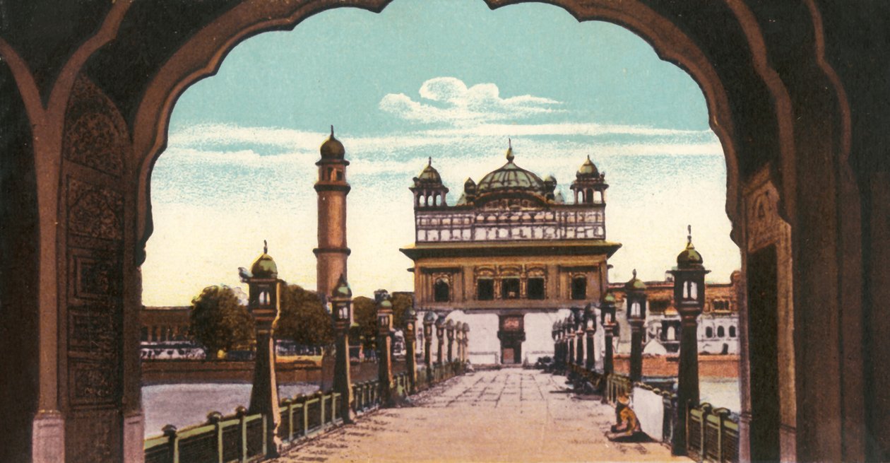 Det gyldne tempel, Amritsar. af Unbekannt