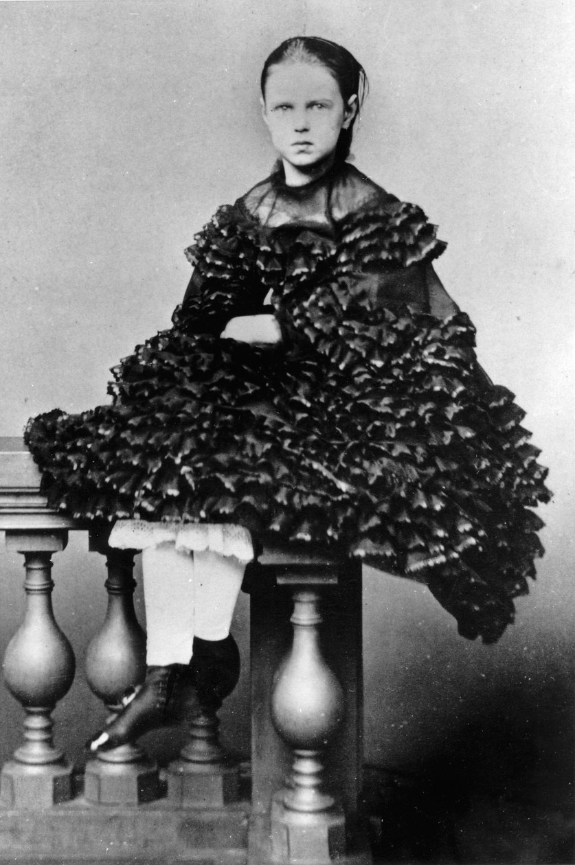 Storhertuginde Maria Alexandrovna af Rusland, c1860-c1862 af Unbekannt