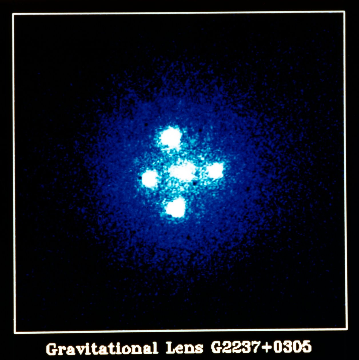 Gravitationslinse G2237+0305 af Unbekannt