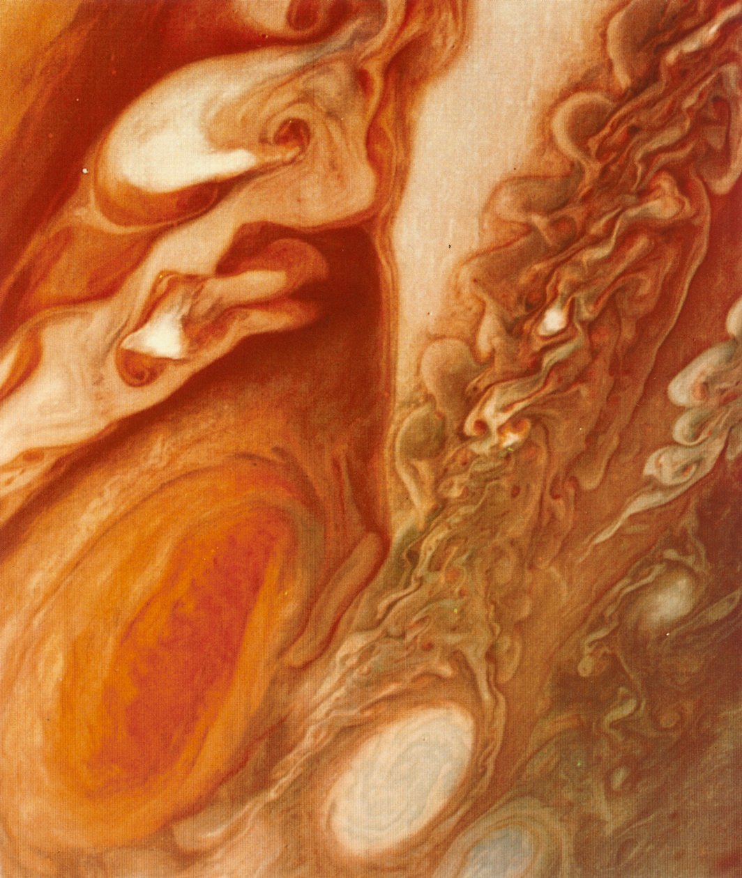 Den store røde plet på Jupiter, 1979 af Unbekannt