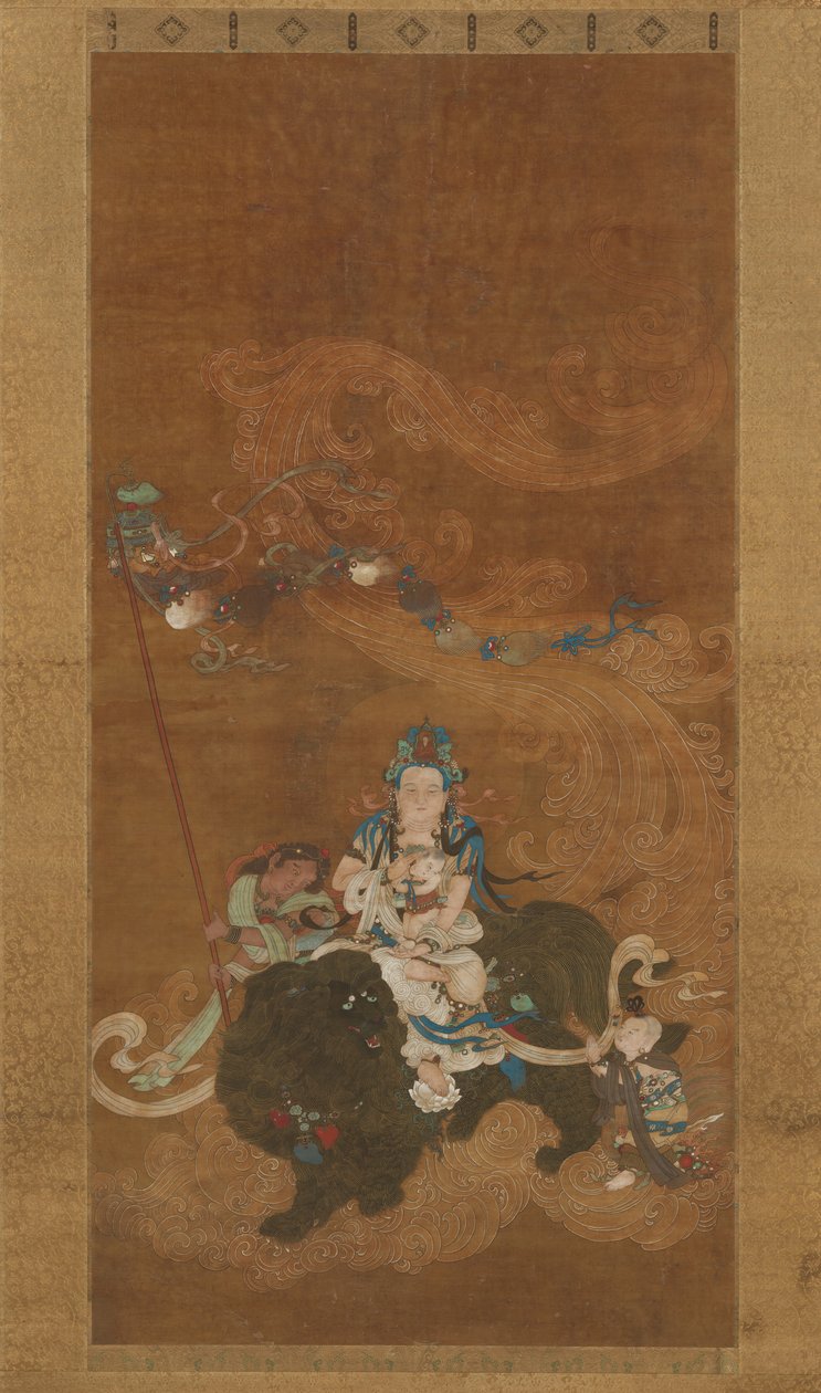 Guanyin the Bringer of Sons, slutningen af det 16. århundrede. af Unbekannt