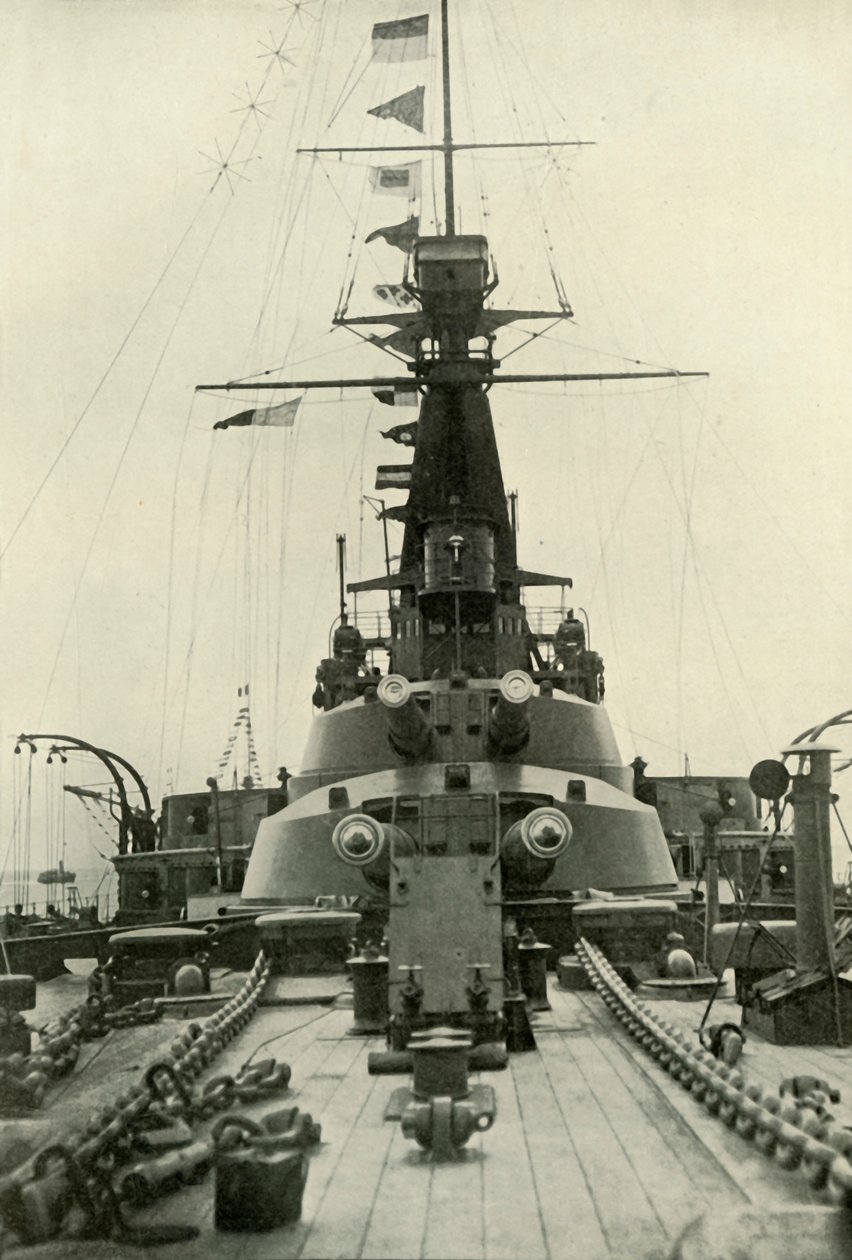Bevogtning af flaget, 1919. af Unbekannt