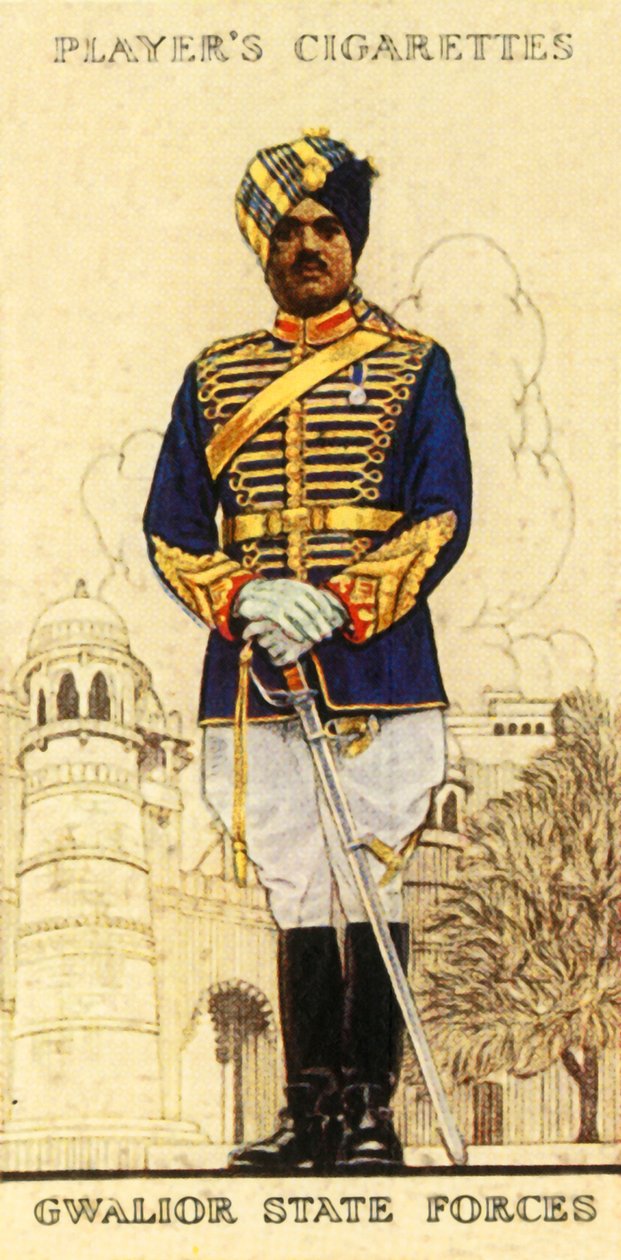 Gwalior State Forces, 1936. af Unbekannt