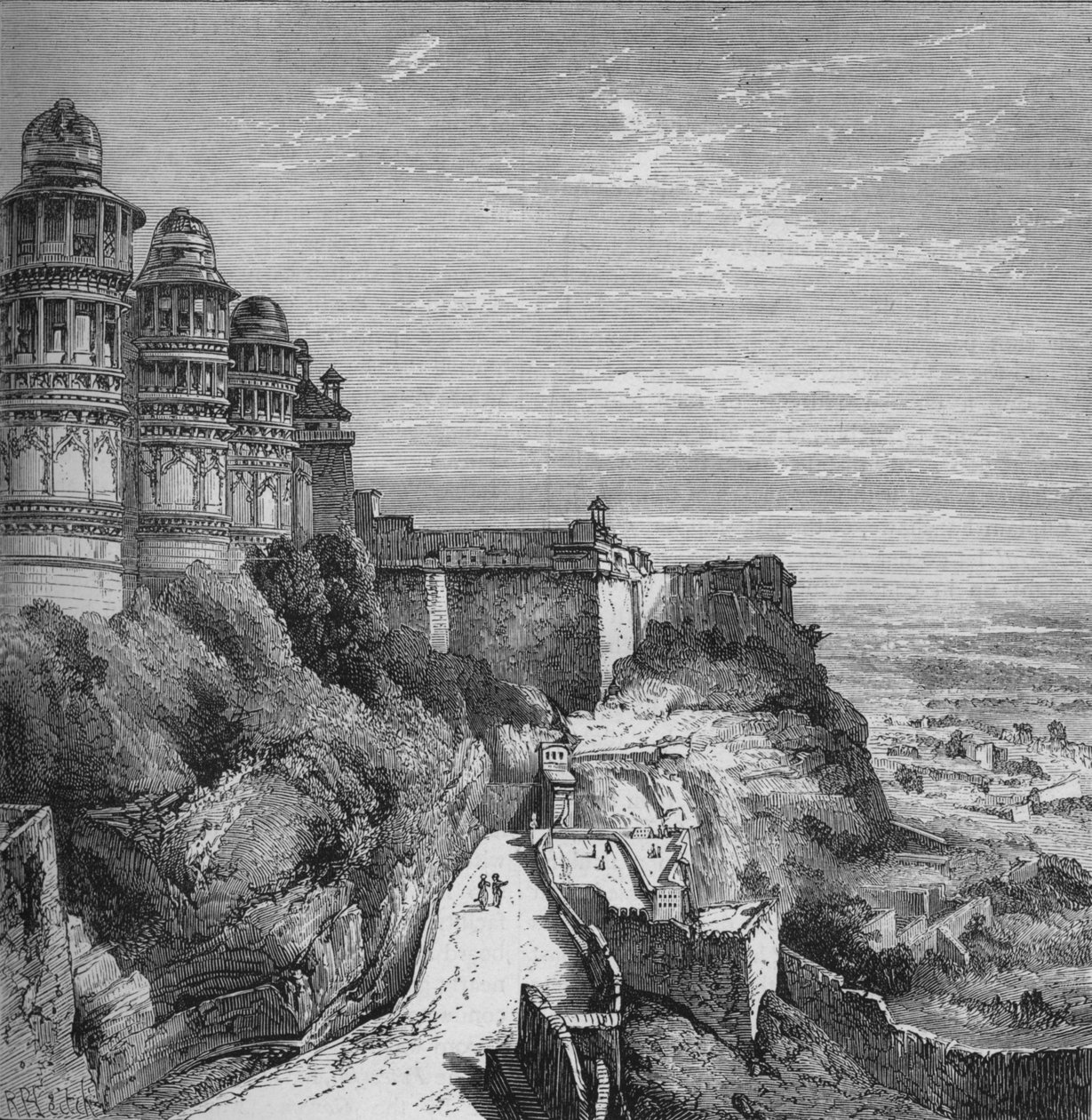Gwalior, c1880 af Unbekannt