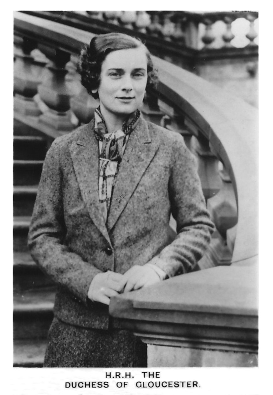 HKH Hertuginden af Gloucester 1901-2004, 1937 af Unbekannt
