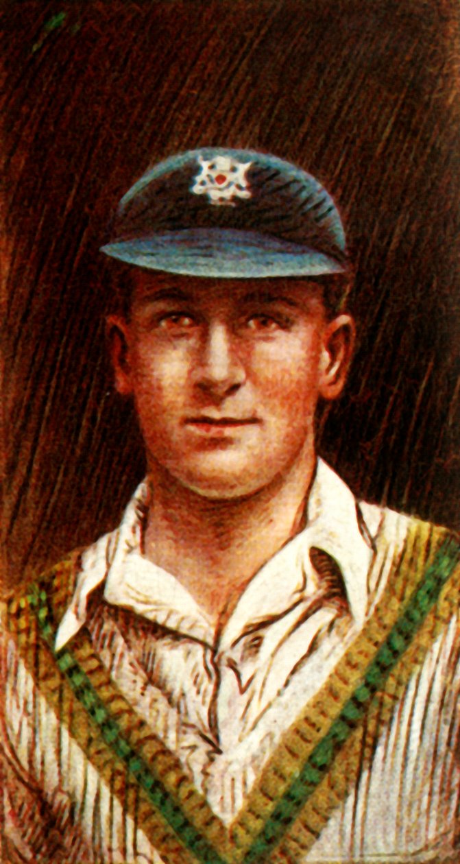 H. Larwood Notts, 1928. af Unbekannt