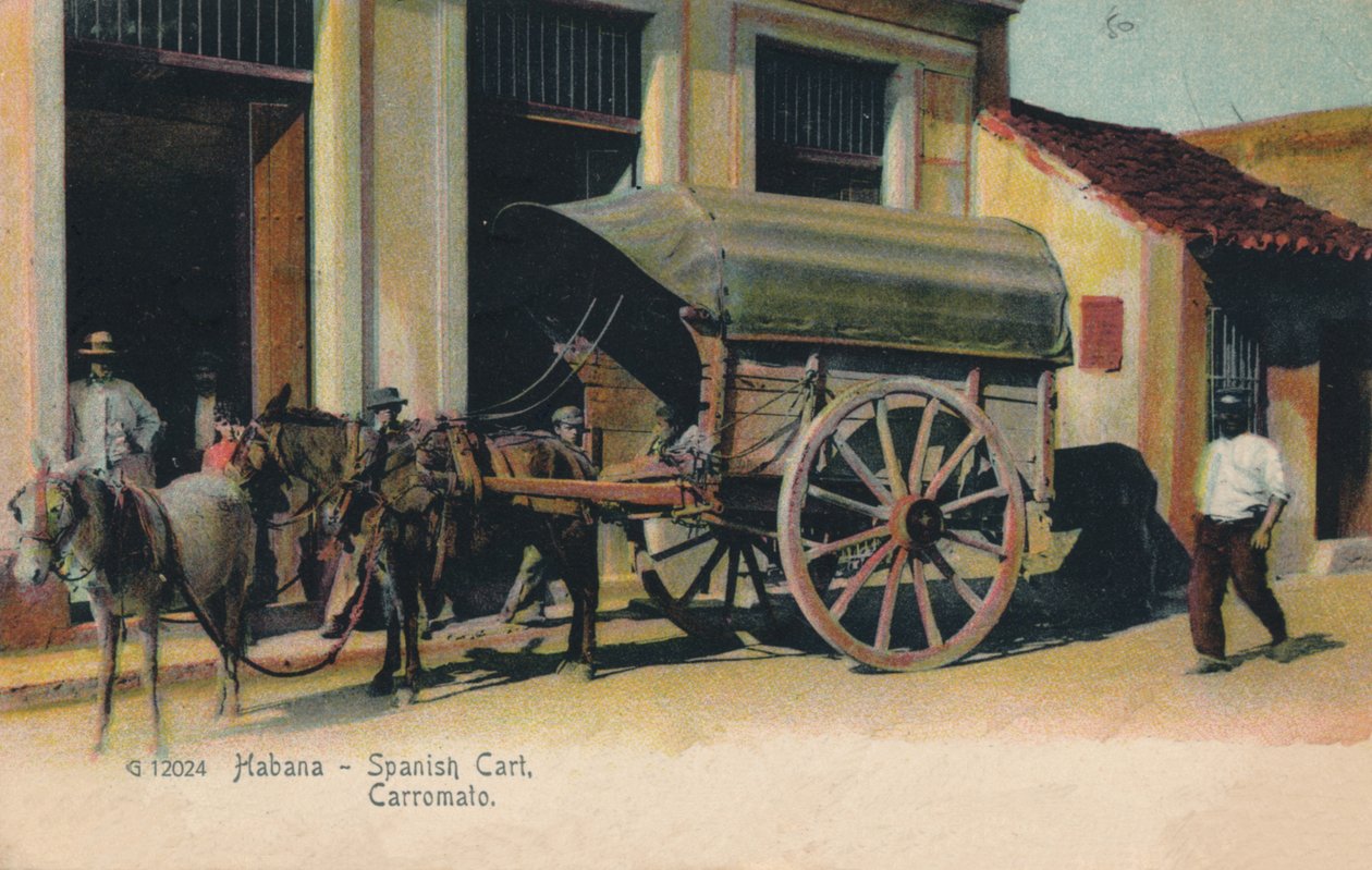 Havana - Spansk vogn. Carromato, c1907 af Unbekannt