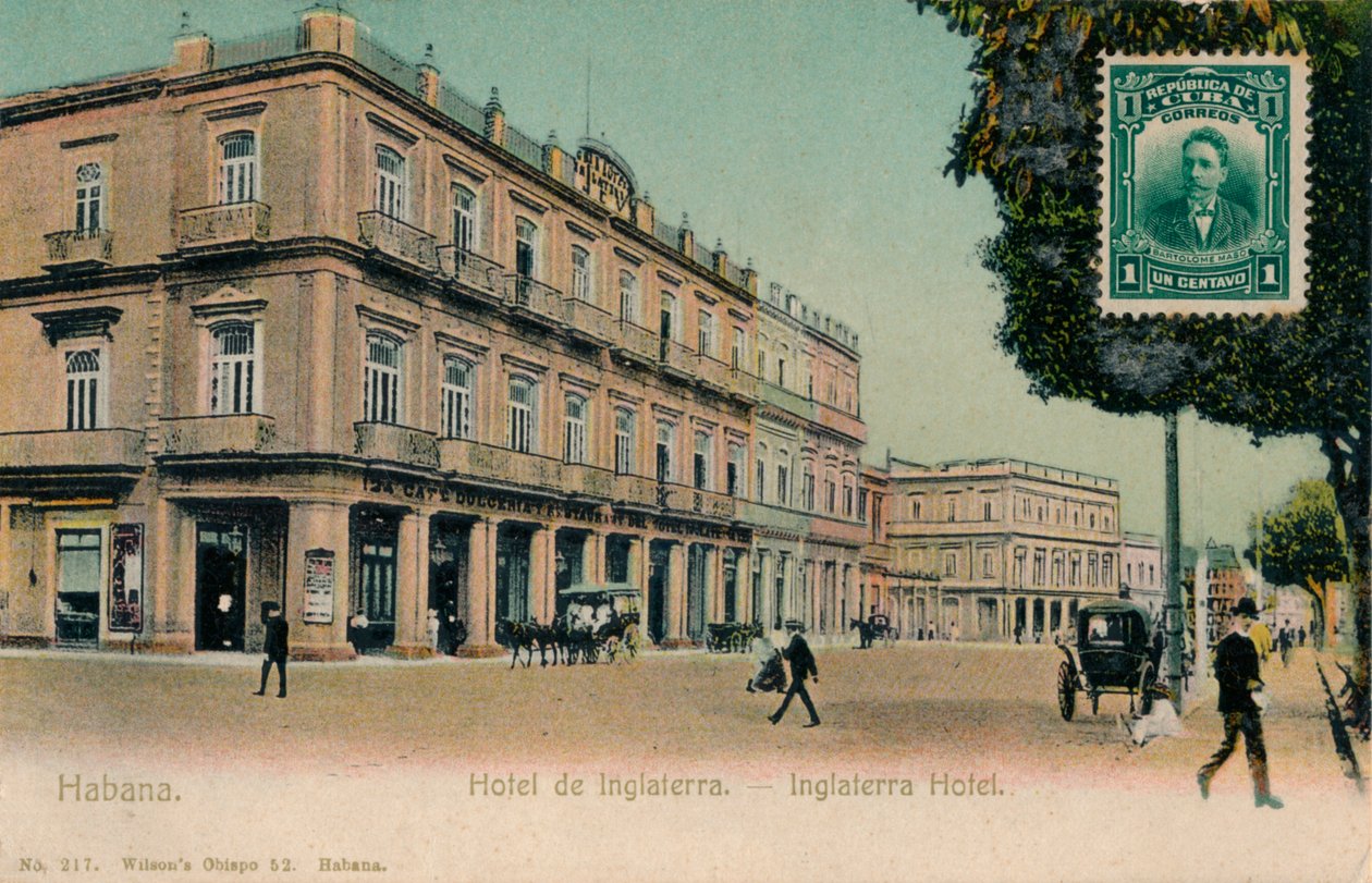 Havana. England hotel. -England Hotel, Cuba, c1910