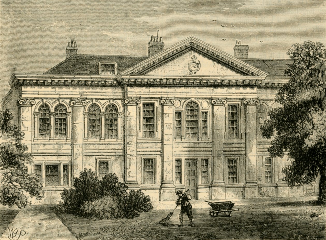 Tømrerfirmaets sal, c1872. af Unbekannt