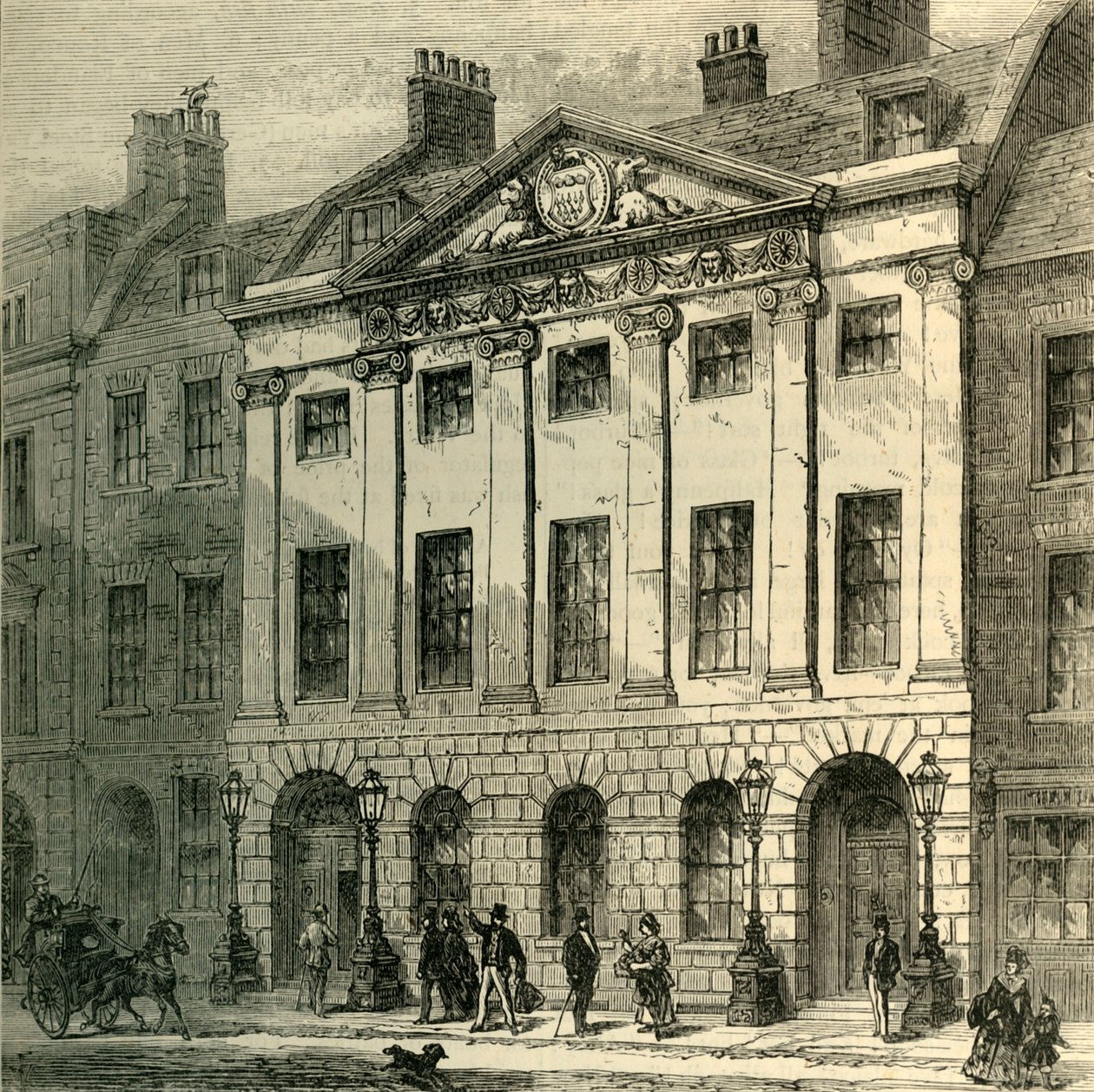Hall of the Skinners Company, c1872. af Unbekannt