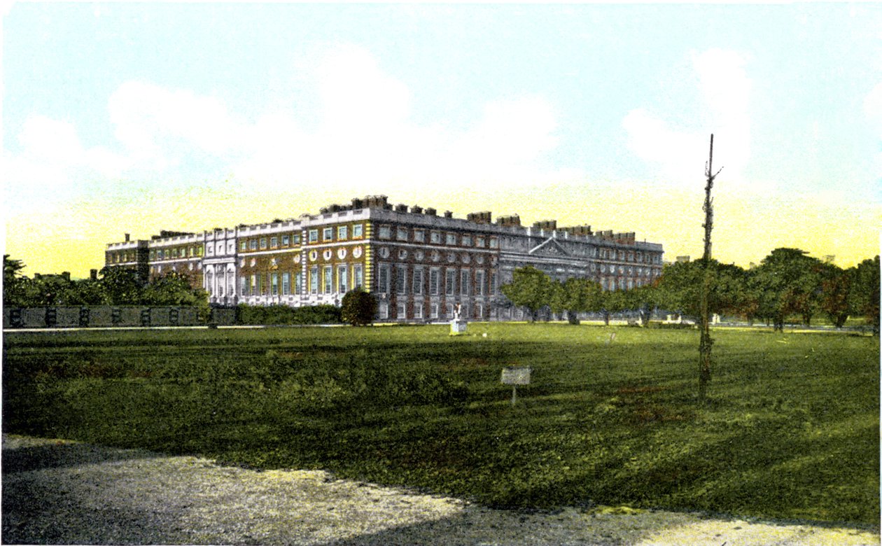 Hampton Court Palace, London, 20. århundrede. af Unbekannt