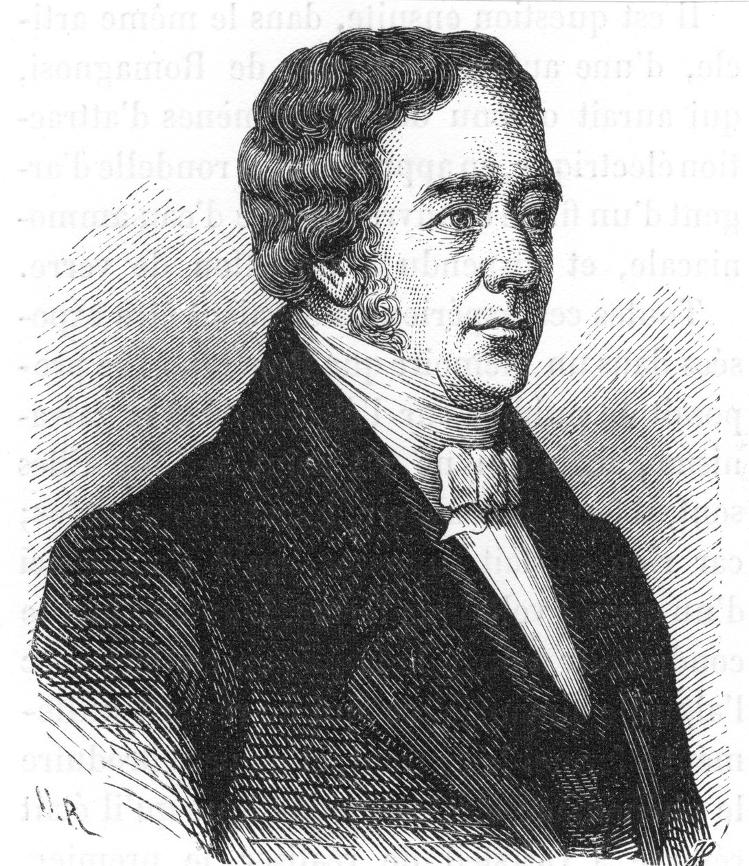 Hans Christian Ørsted, dansk fysiker, [c1870] af Unbekannt