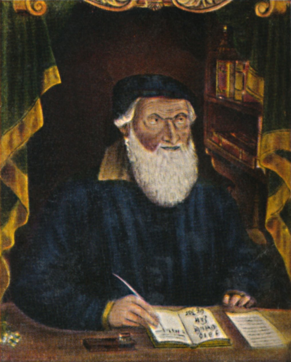 Hans Sachs 1494-1576. Stik af Hans Weygel, 1934. af Unbekannt