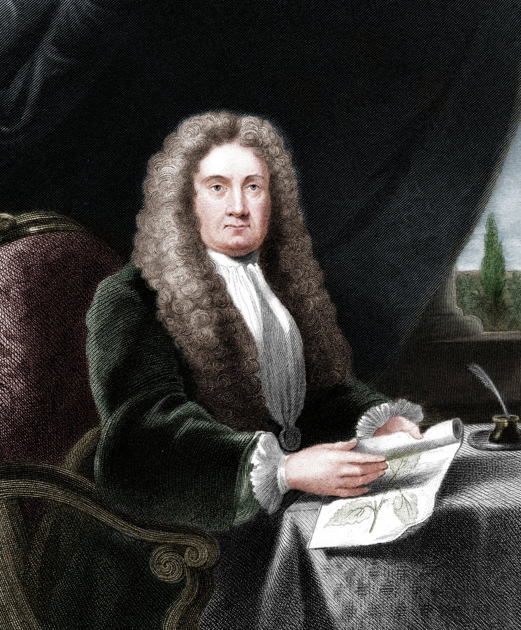 Hans Sloane, engelsk læge og naturforsker af Unbekannt