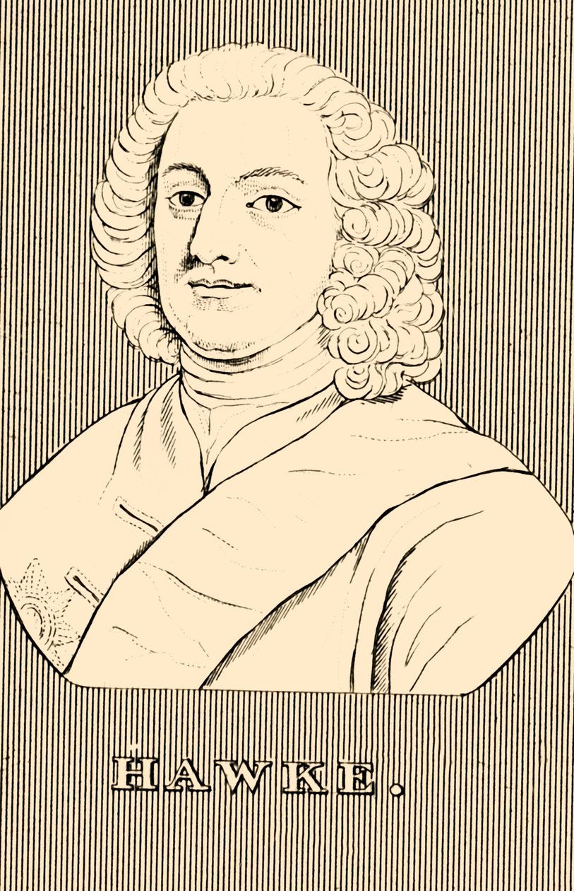 Hawke, 1705-1781, 1830. af Unbekannt