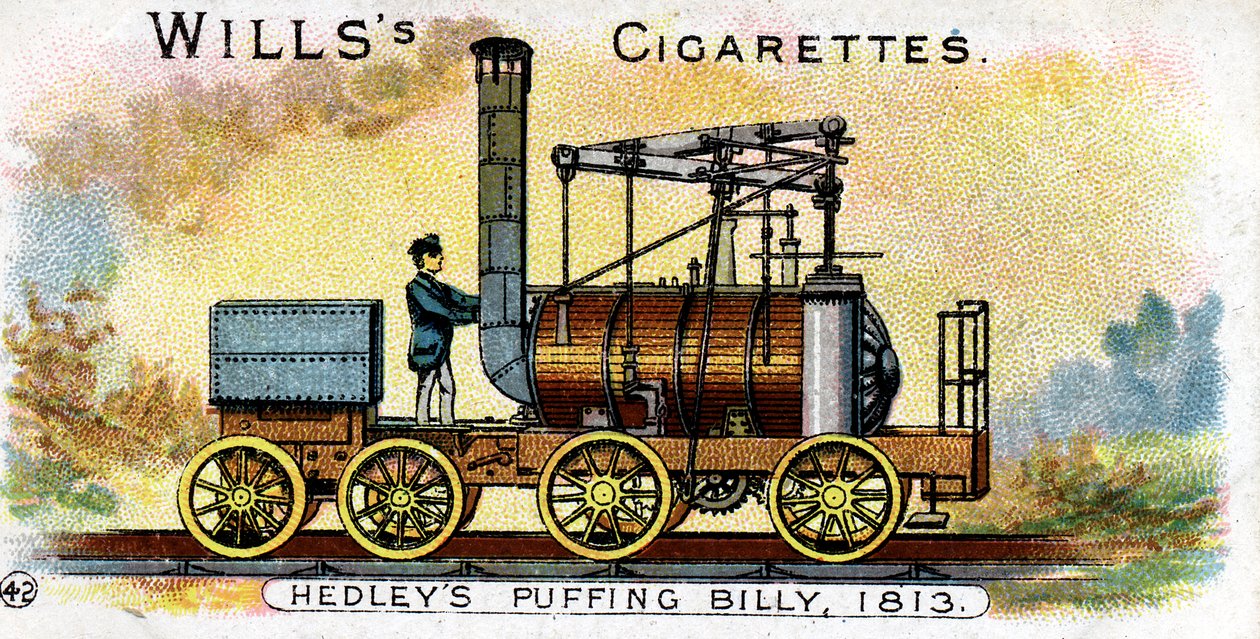 Hedleys Puffing Billy, 1813 1901 af Unbekannt