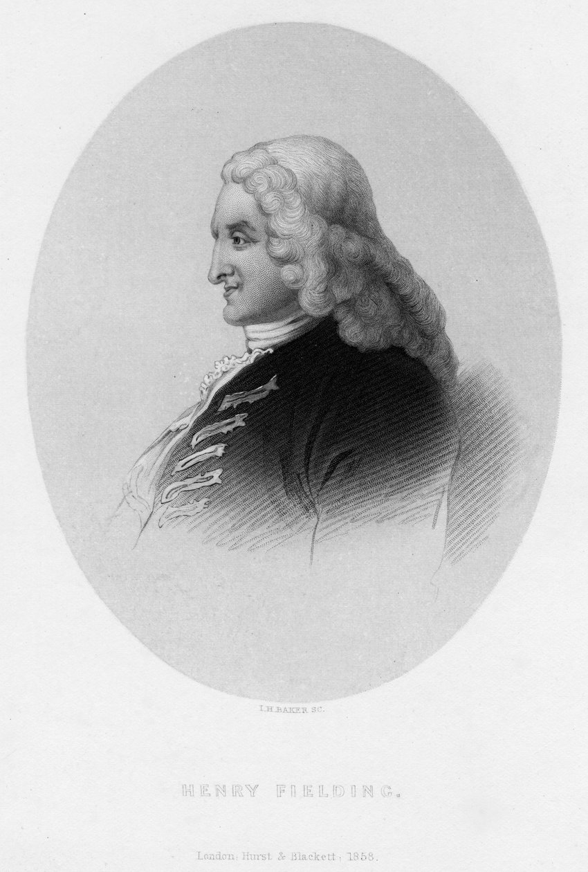 Henry Fielding, c1800-tallet af Unbekannt