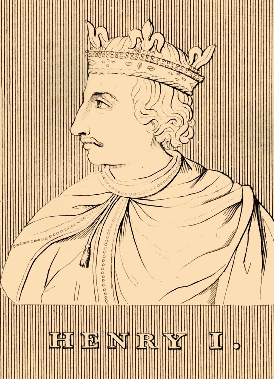 Henrik I, c1068-1135, 1830. af Unbekannt