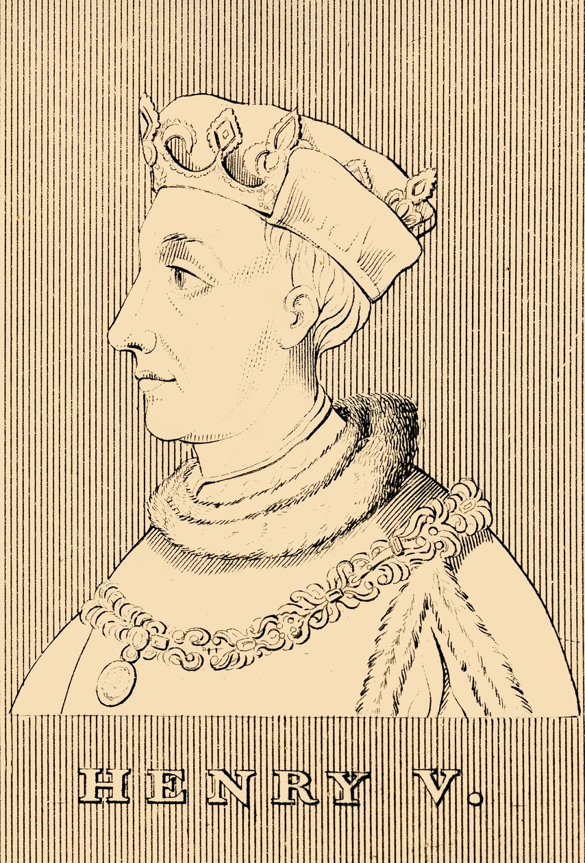 Henrik V, 1386-1422, 1830. af Unbekannt