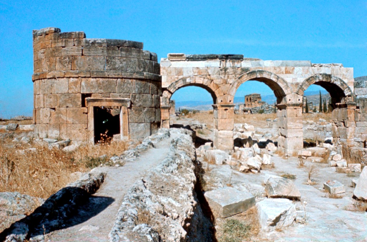 Hierapolis, Pamukkale, Tyrkiet, 190 f.Kr af Unbekannt