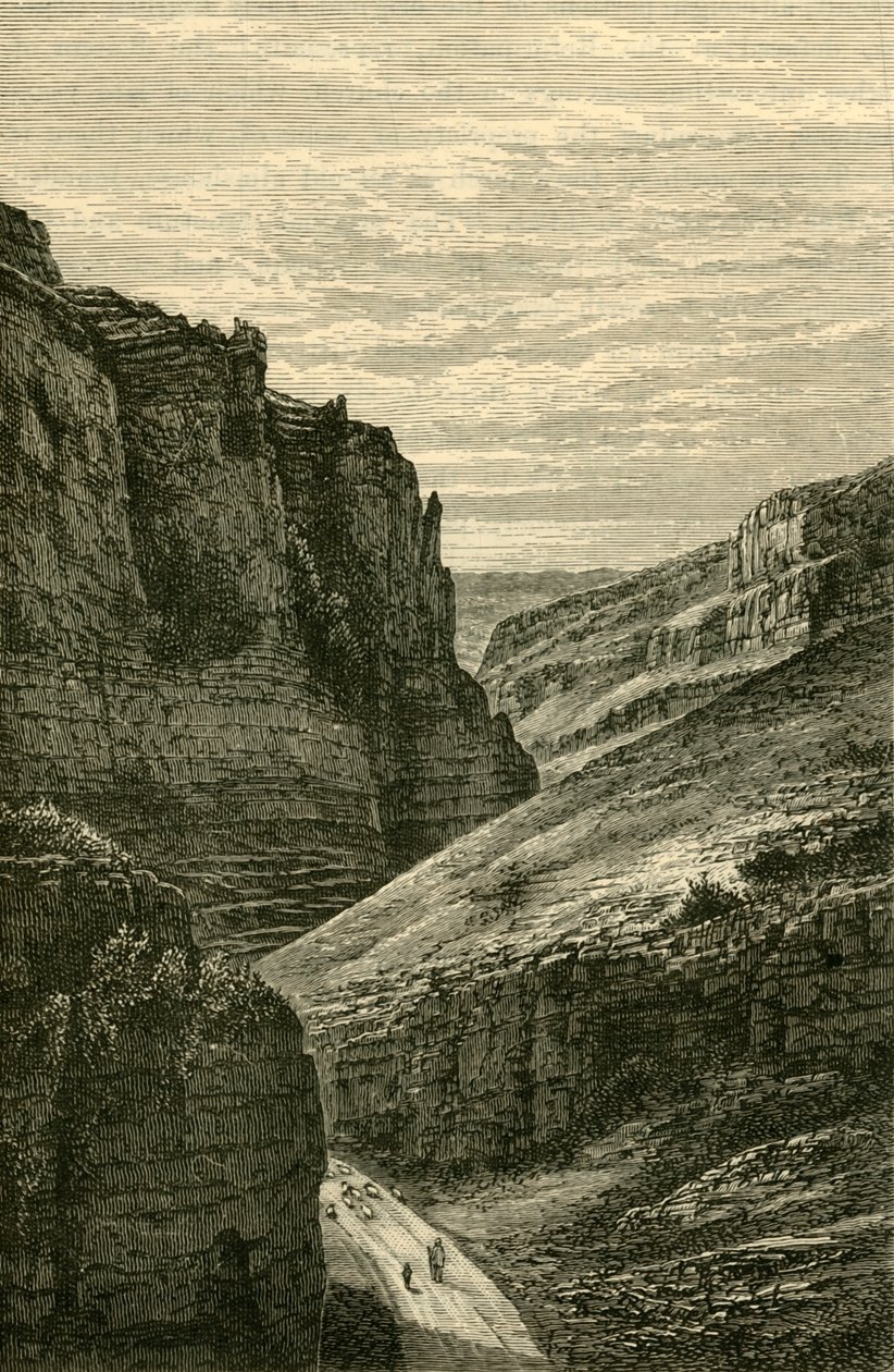 High Rocks at Cheddar, 1898. af Unbekannt