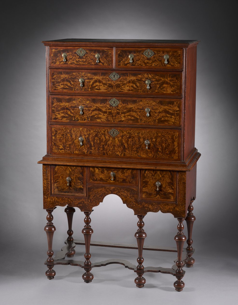 Highboy, 1700-1720. af Unbekannt