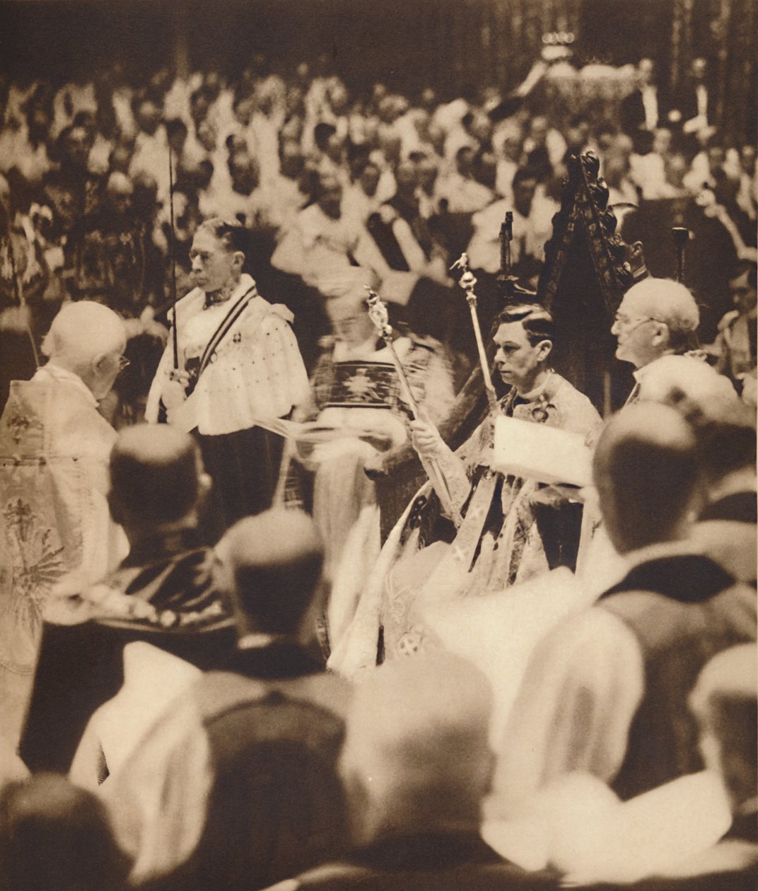 Hans to sceptre, 12. maj 1937 af Unbekannt