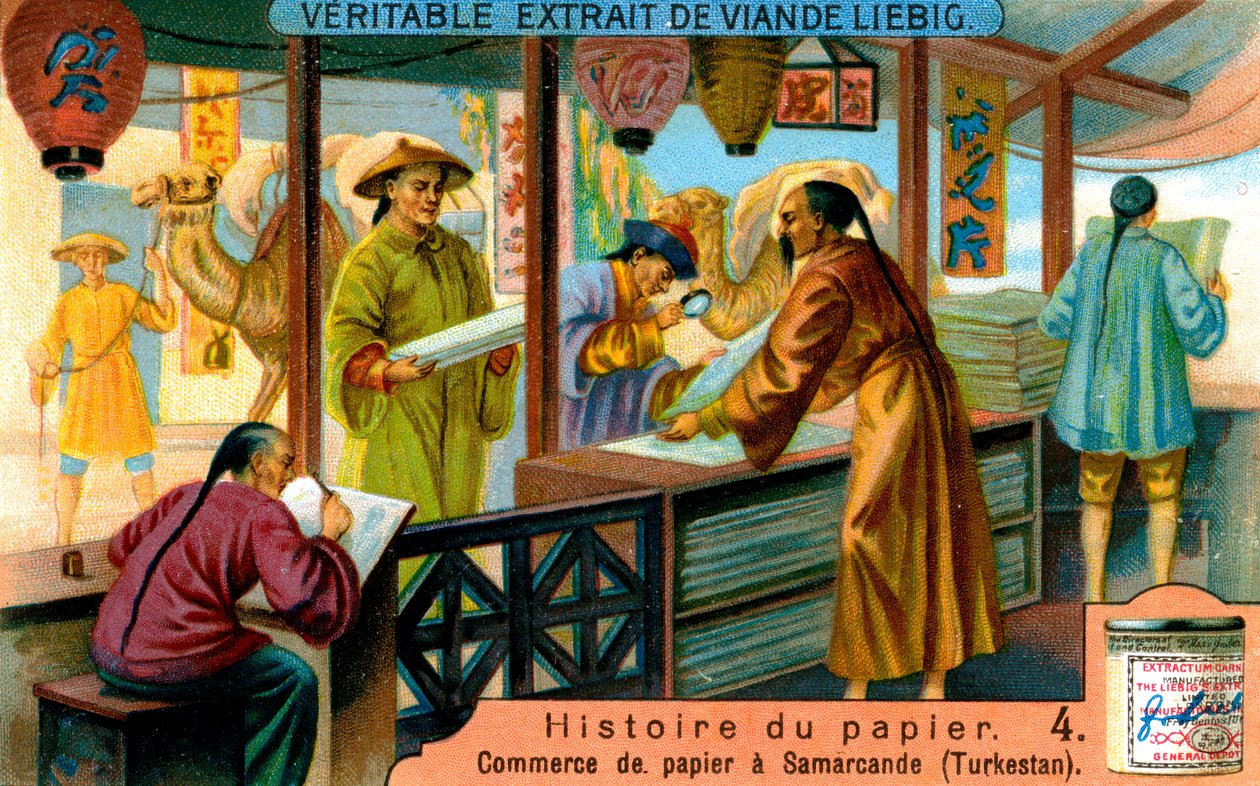 Papirets historie: 4, c1900 af Unbekannt