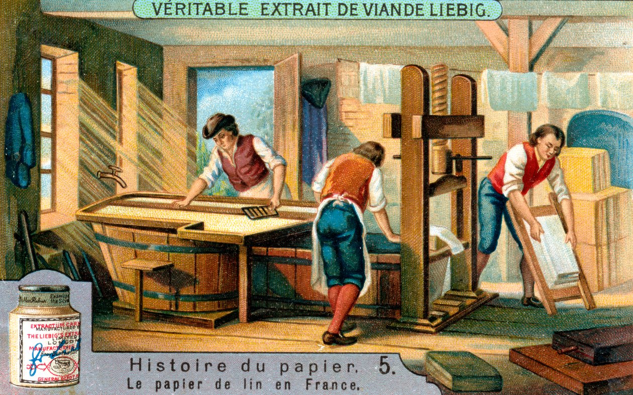 Papirets historie: 5, c1900 af Unbekannt