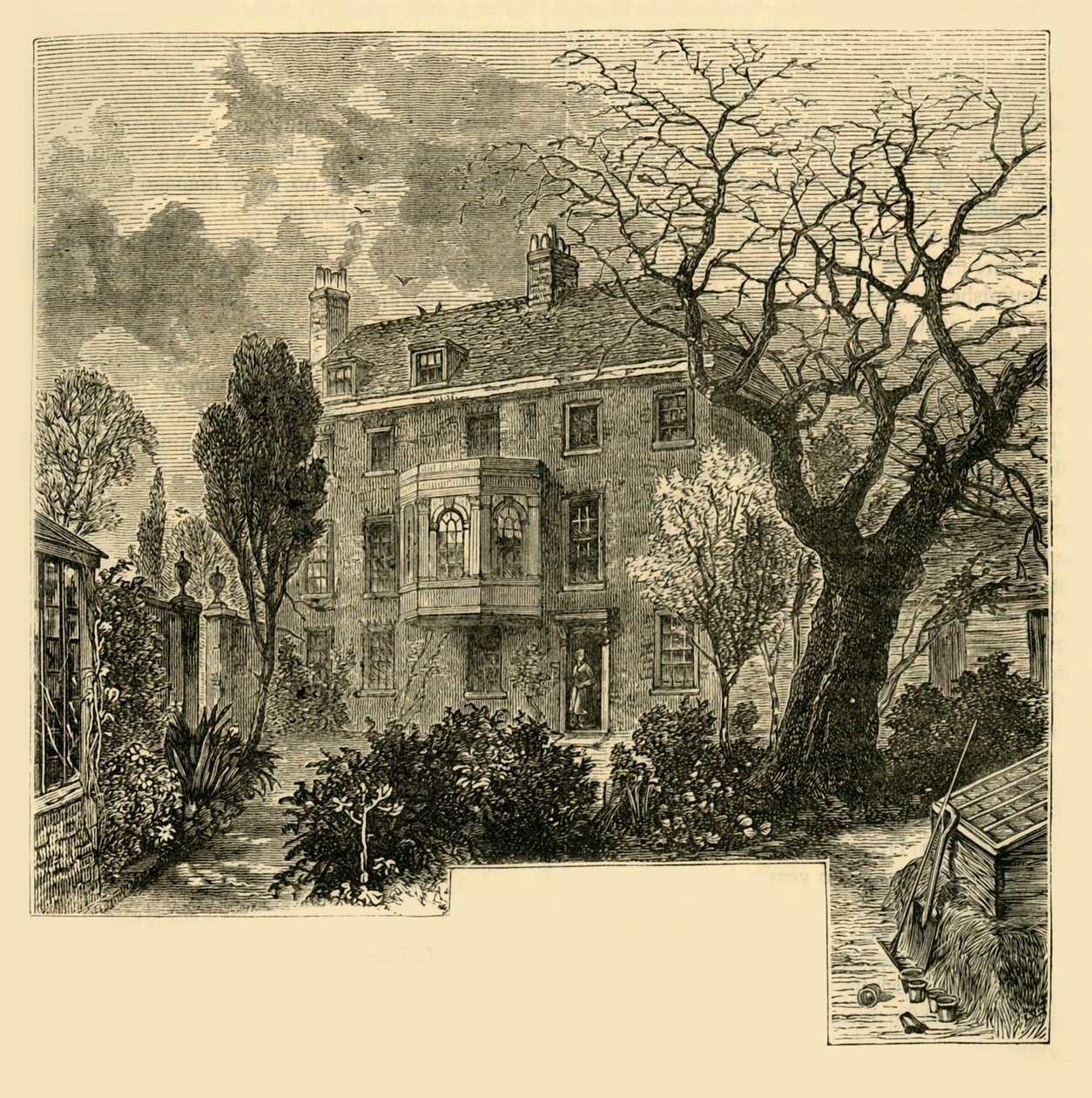 Hogarths House, c1878. af Unbekannt