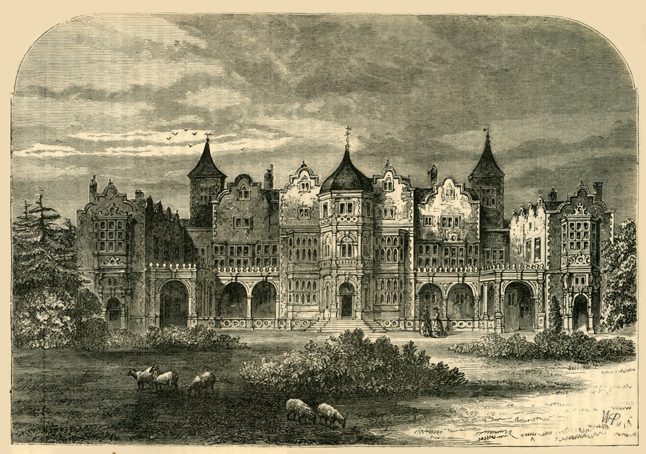 Holland House, c1876. af Unbekannt