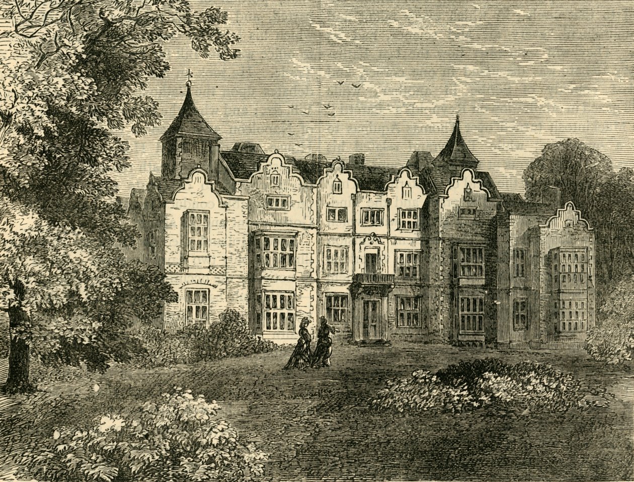 Holland House, fra nord, c1876. af Unbekannt