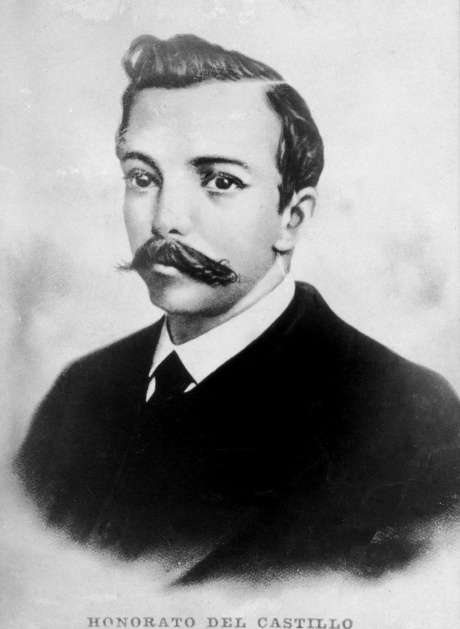 Honorato del Castillo 1838-1869, cubansk patriot, c1910 af Unbekannt