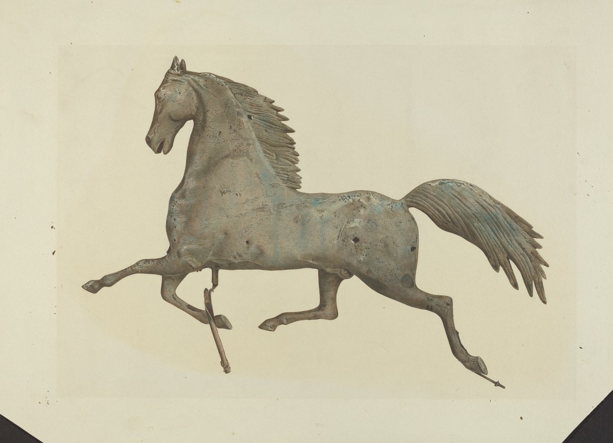 Hestevejrhane, 19351942. af Unbekannt