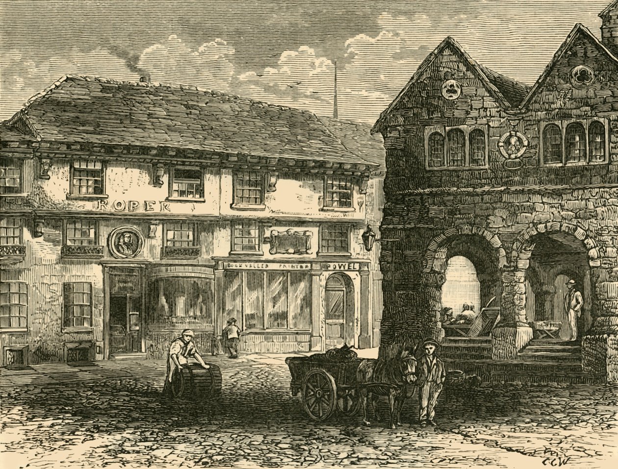 House of the Man of Ross, 1898. af Unbekannt