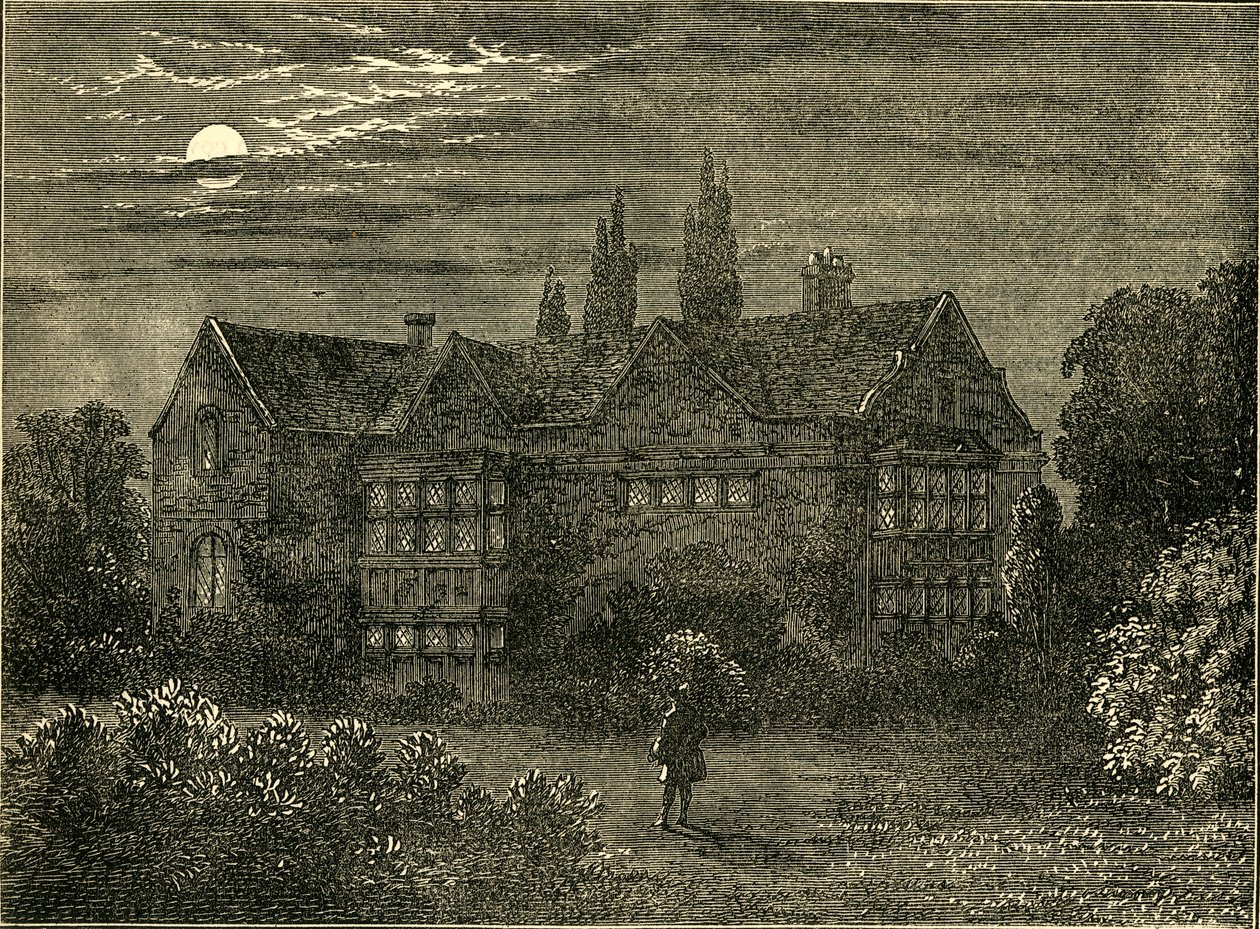 Howards House, i Clapton, omkring 1800, c1876. af Unbekannt