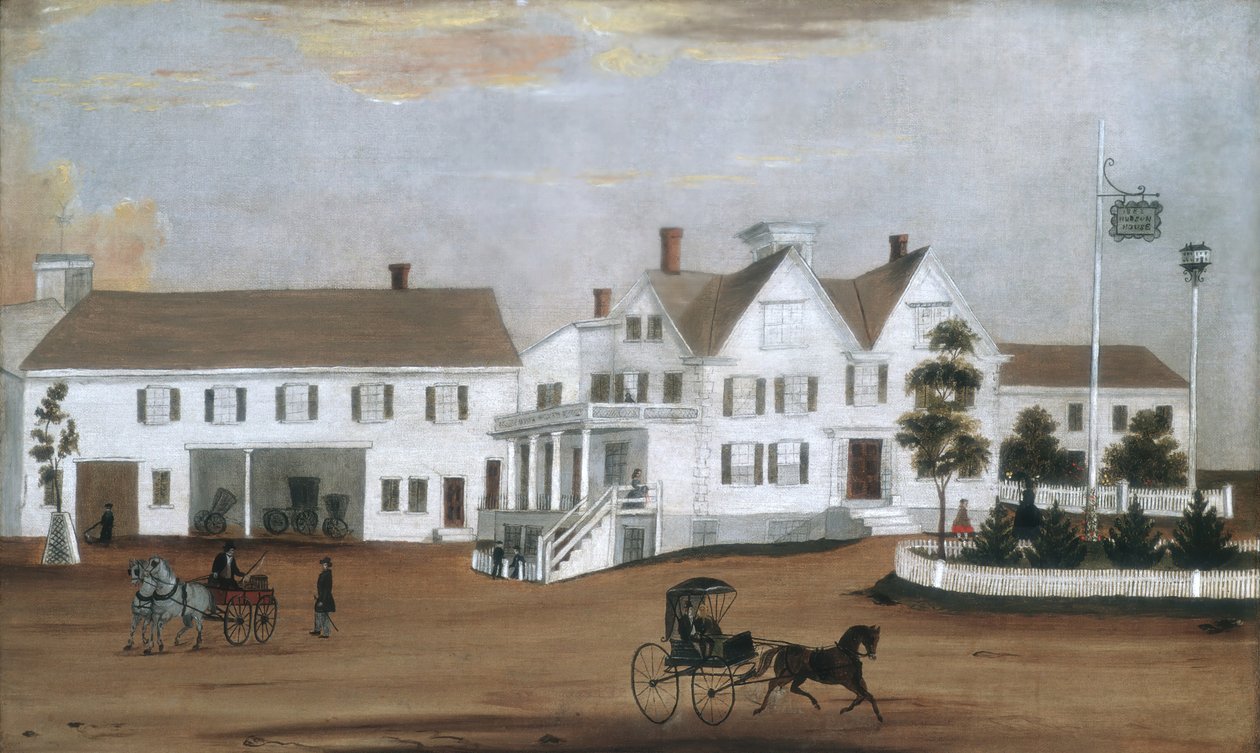 Hudson House, 1882. af Unbekannt