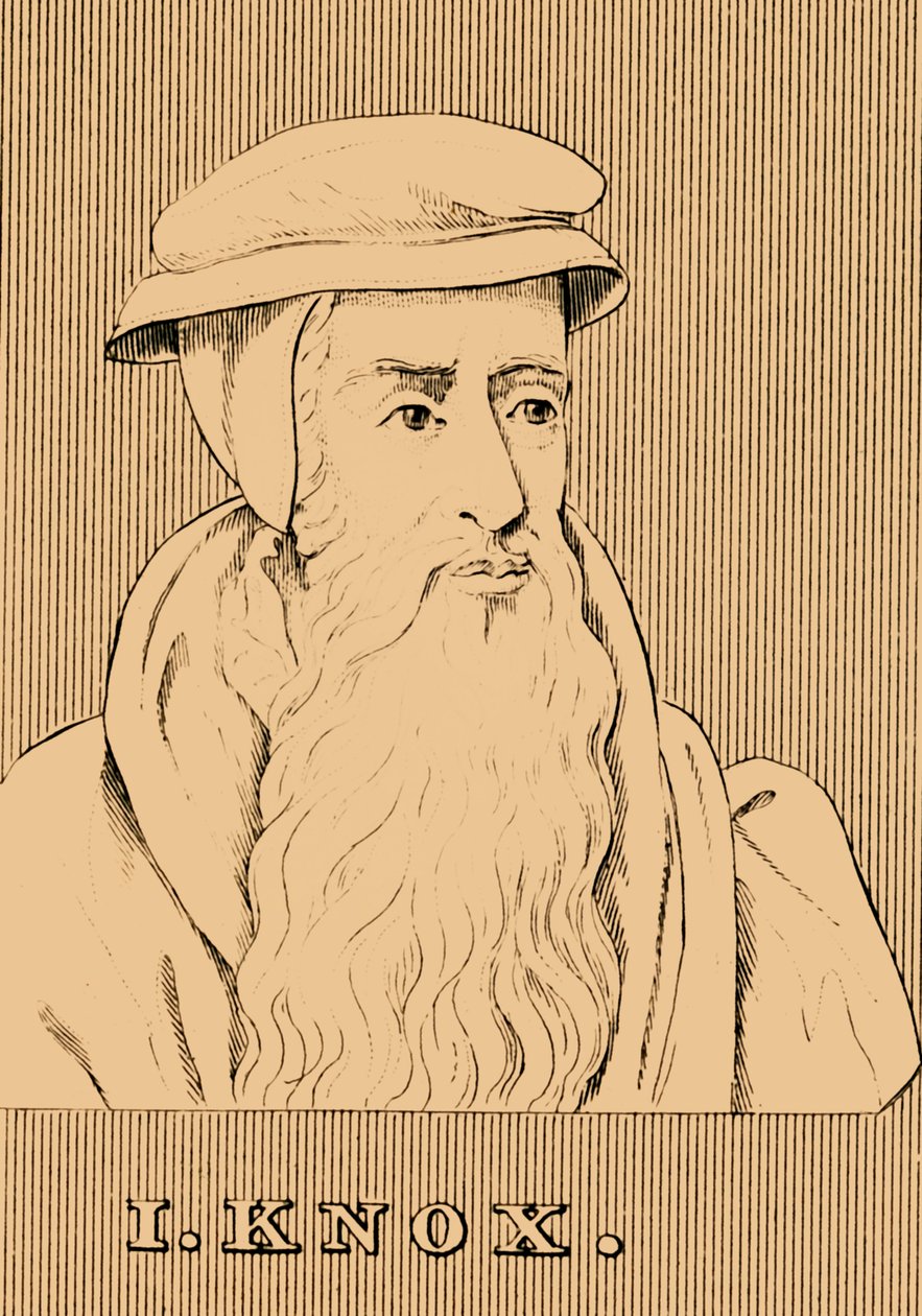 I. Knox, c1513-1572, 1830. af Unbekannt